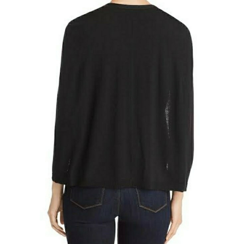 Kobi Halperin split cape  Open Front  Sweater - Picture 4 of 13